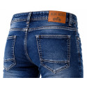 Motorcycle Rider Classic Original blue jean