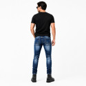 Motorcycle Rider Classic Original blue jean