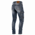 LADY CARGO DIRTY GREY GT-RIDER WATER-REPELLENT CE MOTORCYCLE RIDING JEANS