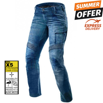 Lady cargo Dirty Blue GT-Rider waterproof CE motorcycle  jeans Lady cargo Dirty Blue GT-Rider waterproof CE motorcycle  jeans