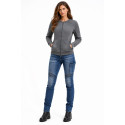 Lady cargo Dirty Blue GT-Rider waterproof CE motorcycle  jeans