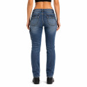LADY CARGO DIRTY BLUE GT-RIDER WATER-REPELLENT CE MOTORCYCLE RIDING JEANS