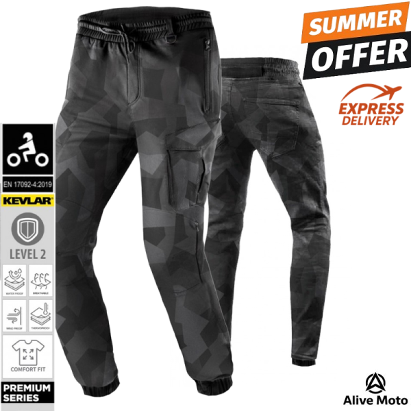 MotoGP Dark Camo motorcycle Track Jogger pant  
