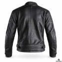 Bandit 92X Black Goat Nappa Premium Motorcycle Leather Jacket | Alive Moto