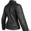 Lady Bandit 92X Distressed Black Goat Nappa Leather Jacket – CE Premium Motorcycle Biker Jacket | Alive Moto