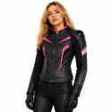 Lady Pink Prospect motorcycle leather jackets