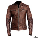 Lady GhostRide leather jacket