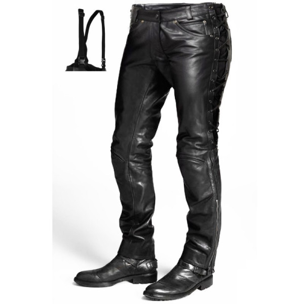 Alive Lace Spirit motorcycle leather pant Alive Lace Spirit motorcycle leather pant