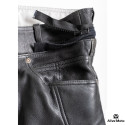 Premium Vintage black 92-x Goat Napa washed touring leather pant