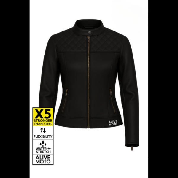 LUMINA LADY MOTORCYCLE LEATHER JACKET