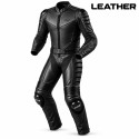 Kangaroo Premium FX Black Two-Piece Motorcycle Leather Suit – Alive Moto