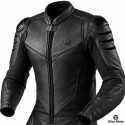 Kangaroo Premium FX Black One-Piece Motorcycle Leather Suit – Alive Moto