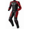ATA Savage Red One-Piece Motorcycle Leather Suit – Full-Coverage Racing Suit | Alive Moto