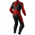 ATA Savage Red One-Piece Motorcycle Leather Suit – Full-Coverage Racing Suit | Alive Moto