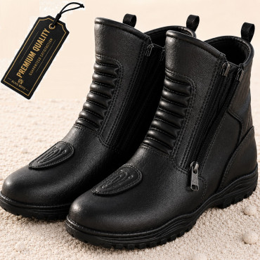 Motorcycle touring boots Black CE-level 2 (EN-13634:2017) Motorcycle touring boots Black CE-level 2 (EN-13634:2017)