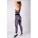 SHAPELAB COBRA BLACK SCRUNCH LEGGINGS