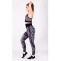 SHAPELAB COBRA BLACK SCRUNCH LEGGINGS