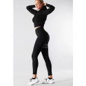 SHAPELAB FIGHTER BLACK TOP LONG SLEEVES