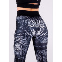 SHAPELAB HUNTER BLACK STRAPS LEGGINGS