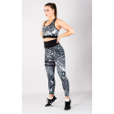 SHAPELAB LEODINA BLACK SPORTS TOP