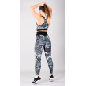 SHAPELAB LEODINA BLACK SPORTS TOP