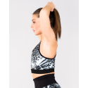 SHAPELAB LEODINA BLACK SPORTS TOP