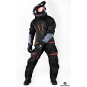 Lady Snowpeak Orange overall  Snowmobile ce all weather