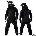 Evolution Base Full Black overall Snowsuit