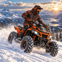 Premium Blaze Camo Snowmobile Monosuit – Waterproof Insulated Winter Suit – Alive Moto
