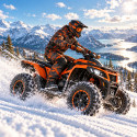 Premium Blaze Camo Snowmobile Monosuit – Waterproof Insulated Winter Suit – Alive Moto