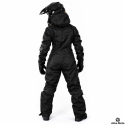 Lady Evolution Base Black Orange Snowmobile Monosuit – Waterproof Insulated Winter Suit – Alive Moto