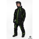Evolution Base black Green overall Snowusuit