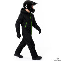 Evolution Base black Green overall Snowusuit
