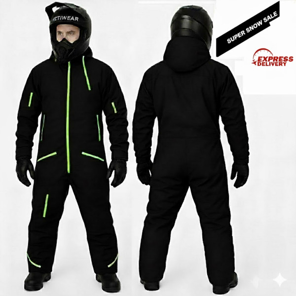 Evolution Base black Green overall Snowusuit Evolution Base black Green overall Snowusuit