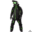 Evolution Base black Green overall Snowusuit
