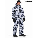 Black Ice Camo Snowmobile Monosuit – Waterproof Insulated Winter Suit – Alive Moto