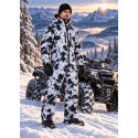 Black Ice Camo Snowmobile Monosuit – Waterproof Insulated Winter Suit – Alive Moto