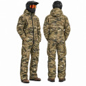 Alpine Woodland Camo Snowmobile Monosuit – Waterproof Insulated Winter Suit – Alive Moto