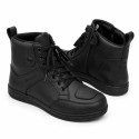 Retro dirty black vintage sneakers boot 