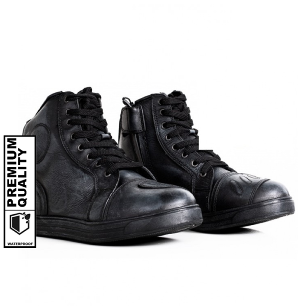 Retro dirty black vintage sneakers boot  Retro dirty black vintage sneakers boot