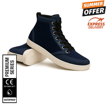 ALIVE MOTO UrbanX Navy-Ride CE Motorcycle Sneakers ALIVE MOTO UrbanX Navy-Ride CE Motorcycle Sneakers