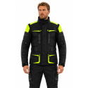 Premium Dynatech Lemon Flour Black motorcycle textile jacket