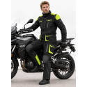 Premium Dynatech Lemon Flour Black motorcycle textile jacket