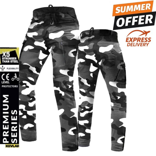 Cargo Camo GT-Rider Motorcycle Jeans