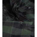 Premium Flannel ArmyGreen/Black MC Kevlar Shirt