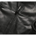Premium city biker leather vest